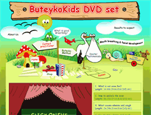 Tablet Screenshot of buteykochildren.com